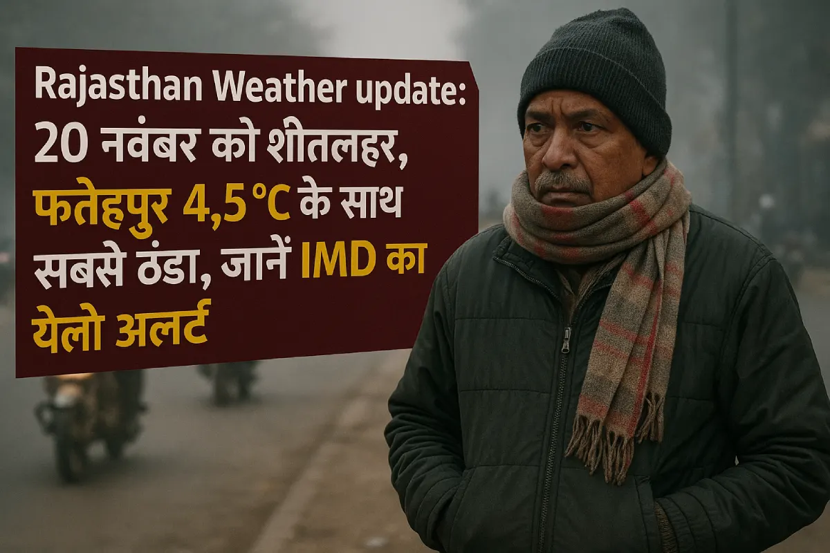 Rajasthan weather update