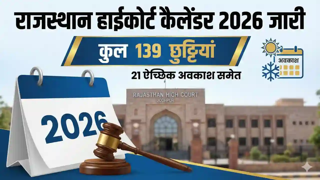 rajasthan highcourt holiday